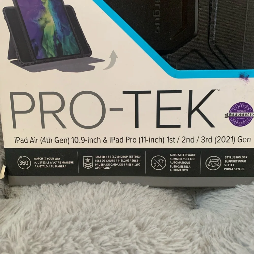 Targus Pro-Tek Black Tablet Case for iPad Air & Pro